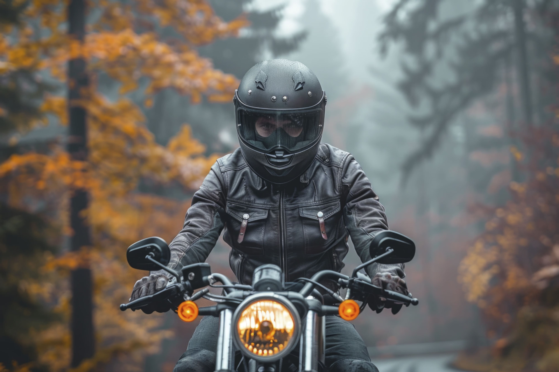 Motards de la FMF Alpes-Maritimes rassemblés lors d'une sortie